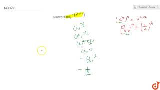 Simplify:  `(256)^-(4^(((-3)/2)))`