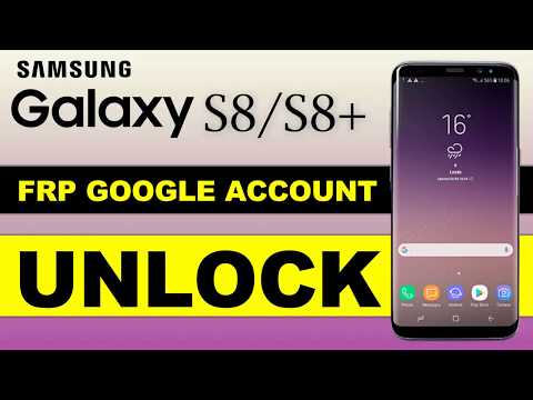 Bypass Google Account on Samsung S8/S8+  Android 8  Without Pc (All  Models Supported)