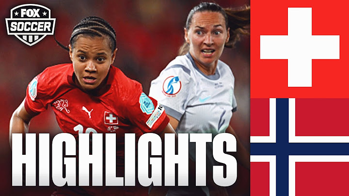 Switzerland vs Norway UEFA Women's Euro 2025 Highlights | FOX Soccer