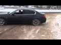 Infiniti g35 Snow drift