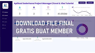 FULL TUTORIAL APLIKASI DATABASE PROYEK SEDERHANA