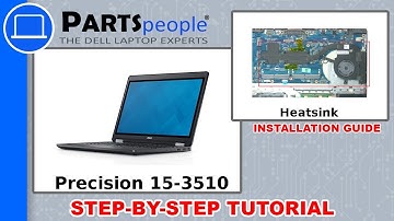 Dell Precision 15-3510 (P48F001) Heatsink How-To Video Tutorial