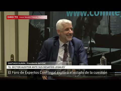 Santiago Durán, presidente del ICAC, sobre la función de las auditorías en relación al fraude