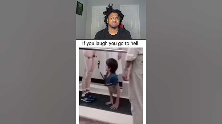 If you laugh you going to hell😳