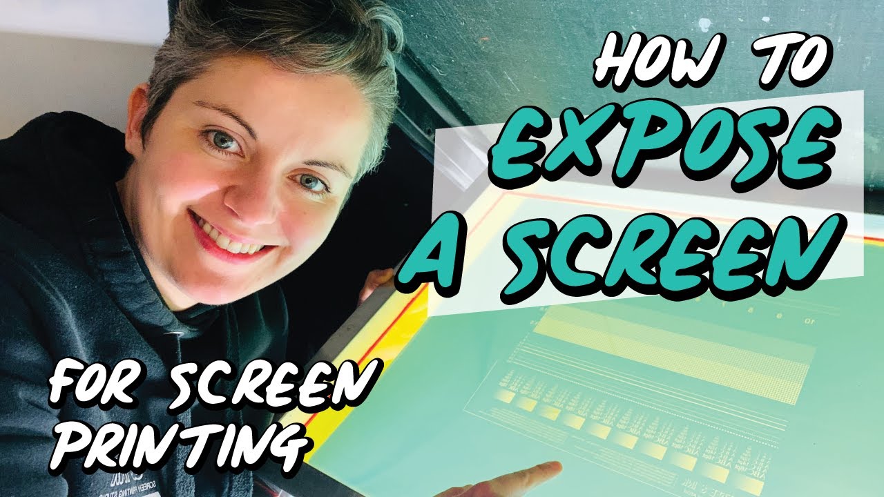 HOW TO: Burn Your Screens for Screen Printing at Home 