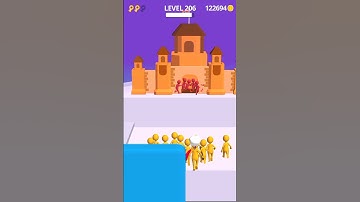 join clash 3d - Gameplay walkthrough- join clash game video Android,ios gameplay level #206 #shorts