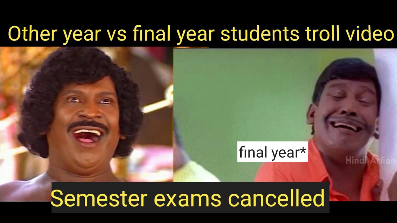 Semester exam cancelled troll video😂😂