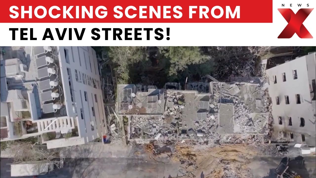 Aftermath Footage Shows Severe Damage Across Tel Aviv Residential Block | NewsX