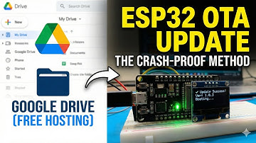 ESP32 OTA Update via Google Drive: The Complete Guide (Free Hosting)