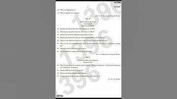 4th sem | B.Com | Corporate Regulations | Calicut university | PY Question paper | 2024