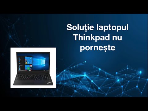 Video: Cum Să Porniți Laptopul Dacă Nu Pornește