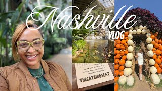 TRAVEL VLOG TO NASHVILLE | Gaylord Opryland Hotel, dinner at The Cat Bird Seat 