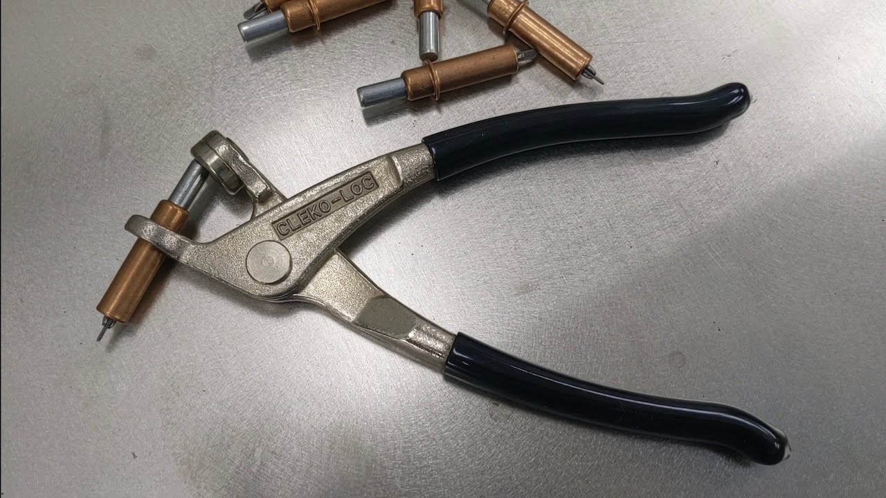 How to hold sheet metal pieces in perfect alignment using Cleco / Cleko