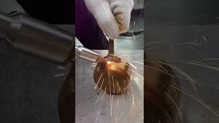 Handheld Laser Welding Steel Rod Assembly Precision Joint Welding