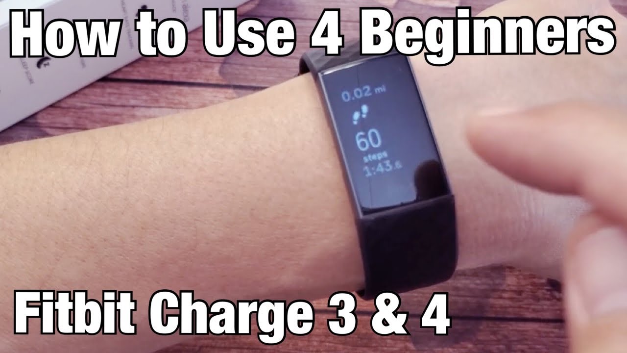 charge 3 how to use