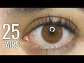 Light Brown Contacts on Dark Brown Eyes Collection *25 PAIRS \\ 5 BRANDS*