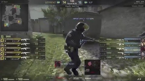 NiP Xizt 1 vs 3 Insane Clutch vs GodSent | DreamHack Masters Malmo | HD