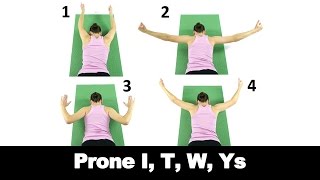 Prone ITWYs for Shoulder - Ask Doctor Jo