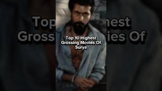 Top 10 Highest Grossing Movies Of Surya 