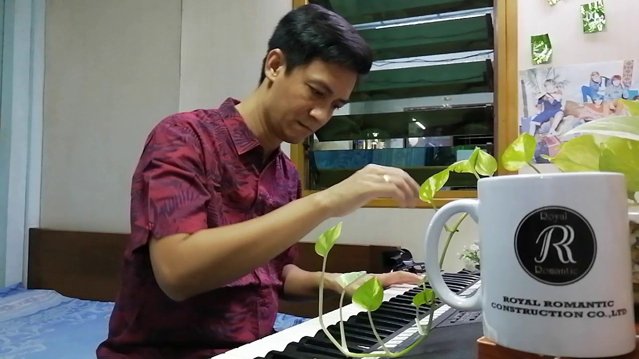 ရောင်နောက်ဆံထုံးပါ၊တေးရေး-ကိုလေးညွန့်၊(only music) Pianist Tin Ko Ko