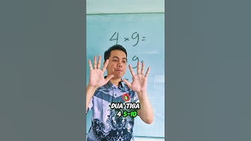 Perkalian 9 pakai jari #trisnomathnian