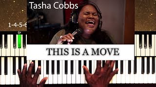 Tasha Cobbs Leonard - This Is A Move Piano Chords Tutorials For Beginners chords