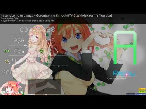Featured image of post Gotoubun No Kimochi Osu Other versions of this composition