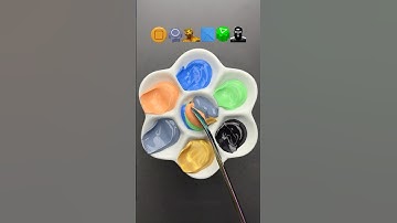 Guess the mixed color of Squid Game 3 #satisfying #colormixing #squidgame3