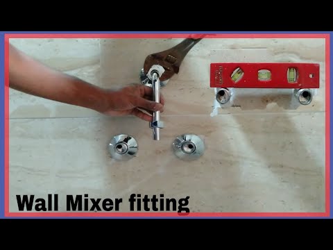 Wall Mixer fitting l 3 in 1 system Wall mixer