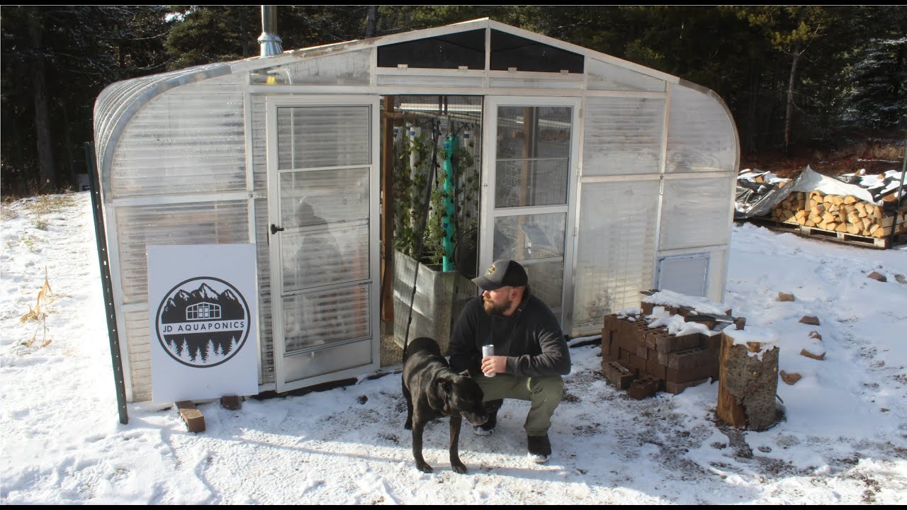 JD Aquaponics, Off-Grid, Montana, High Elevation, Greenhouse - YouTube - High-End Off-Grid Aquaponics