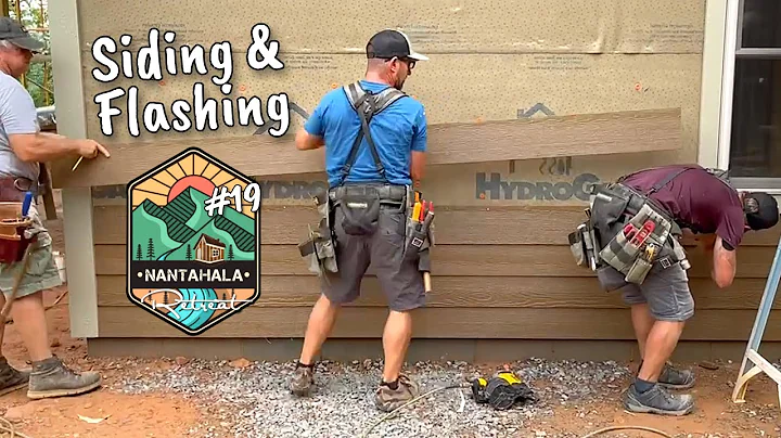 Siding and Flashing Installation | Building The Nantahala Retreat #19