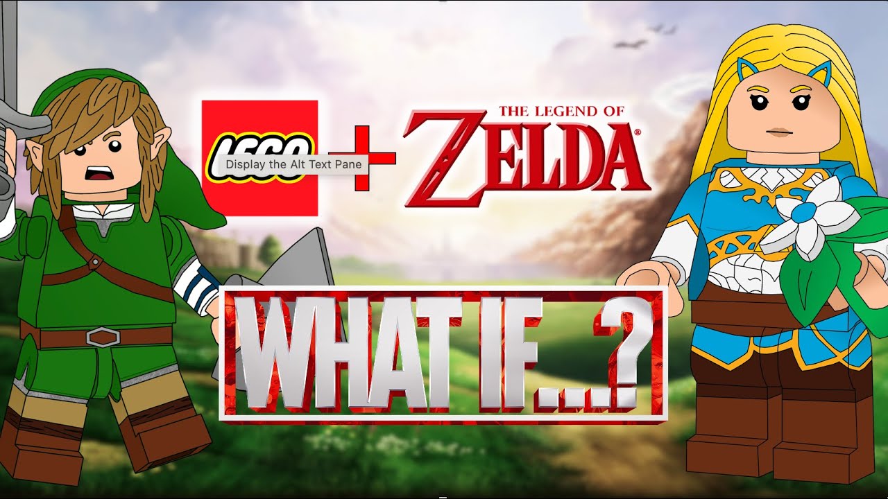 Could We Be Getting a Legend of Zelda LEGO Set? #lego #legouphouse