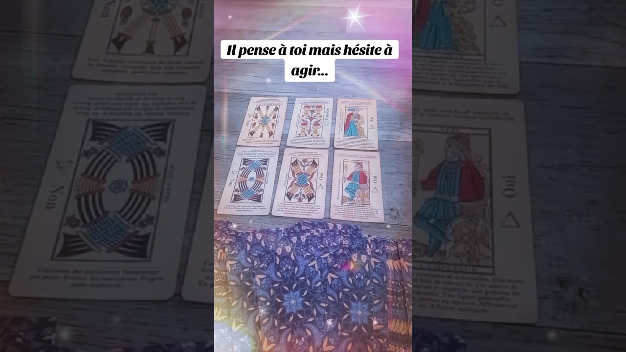 Il pense à toi mais hésite à agir...