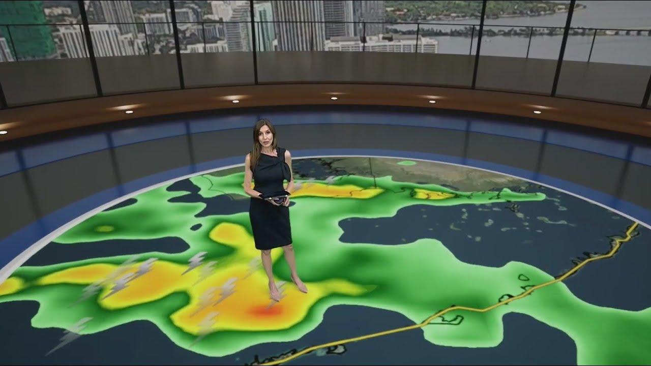 South Florida's scattered afternoon storms may produce heavy downpours