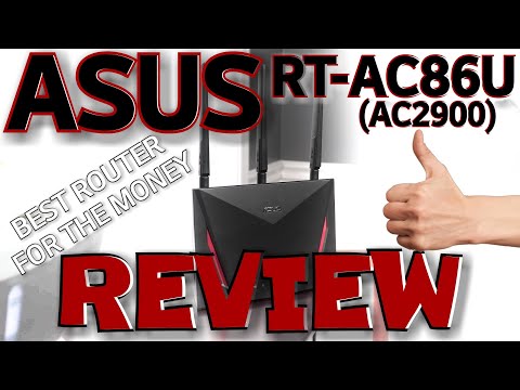 ASUS RT-AC86U Dual Band Router REVIEW