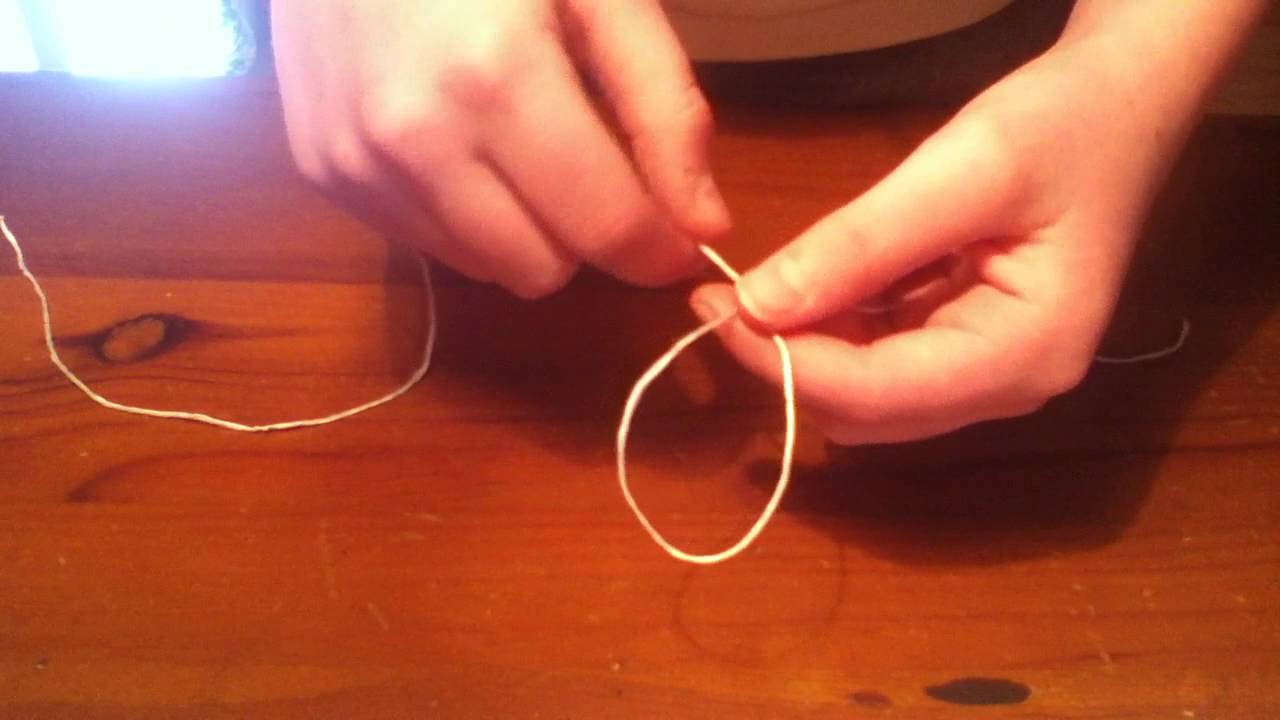 Comment faire un noeud de huit / Tutoriel nœud de 8 - YouTube