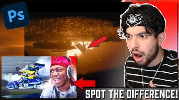 HOW TO CREATE A REACTION THUMBNAIL IN PHOTOSHOP!