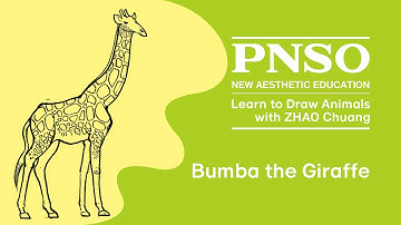 006 Bumba the Giraffe  | Learn to Draw Animals with ZHAO Chuang