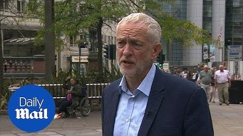 Corbyn: There must be a UK trade and customs deal with EU