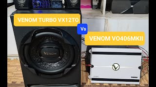 Tes Suara Power Venom Diablo 4ch VO406MKII Vs Subwoofer Venom Turbo VX12TO