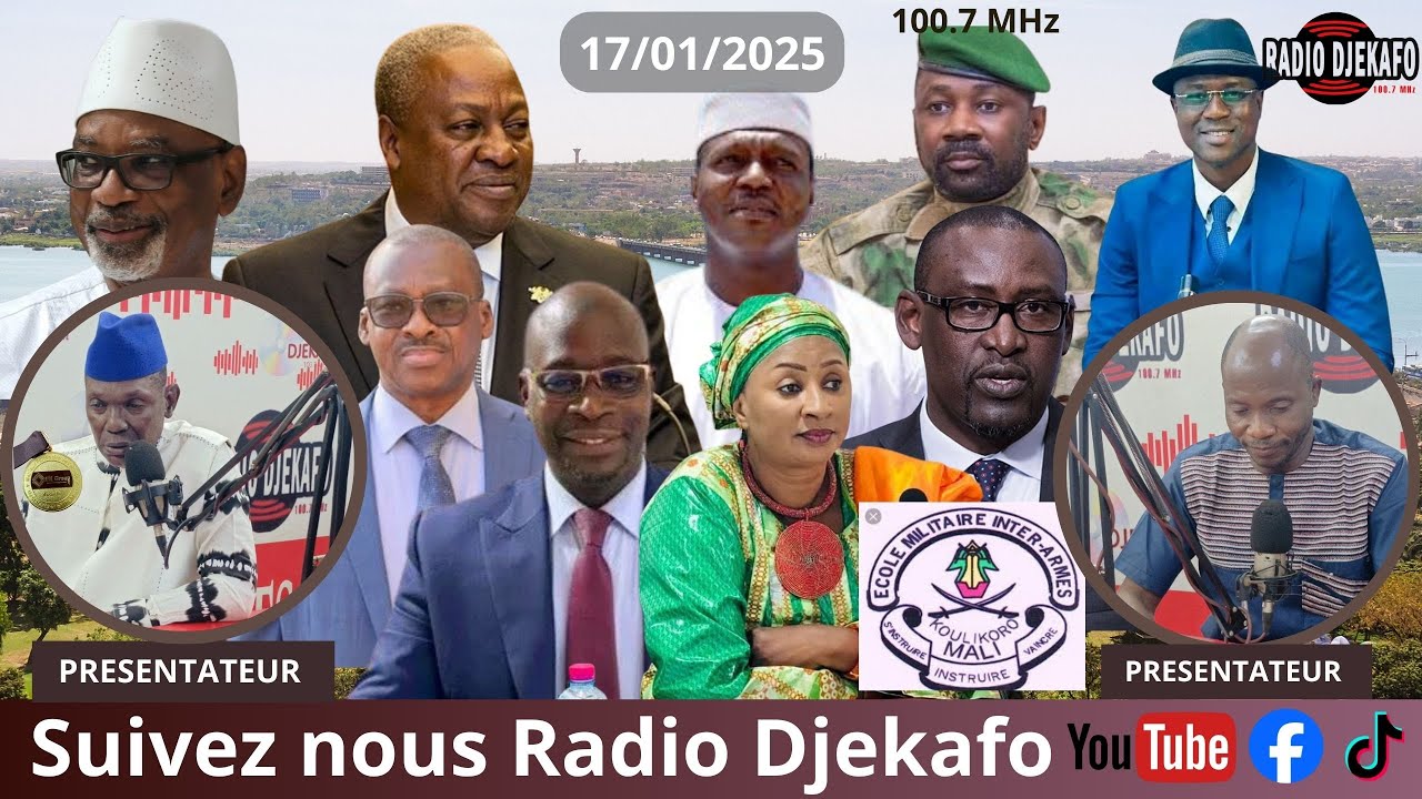 RADIO DJEKAFO 17 JANVIER DABA TOUNKARA ET BOUBACAR TRAORE