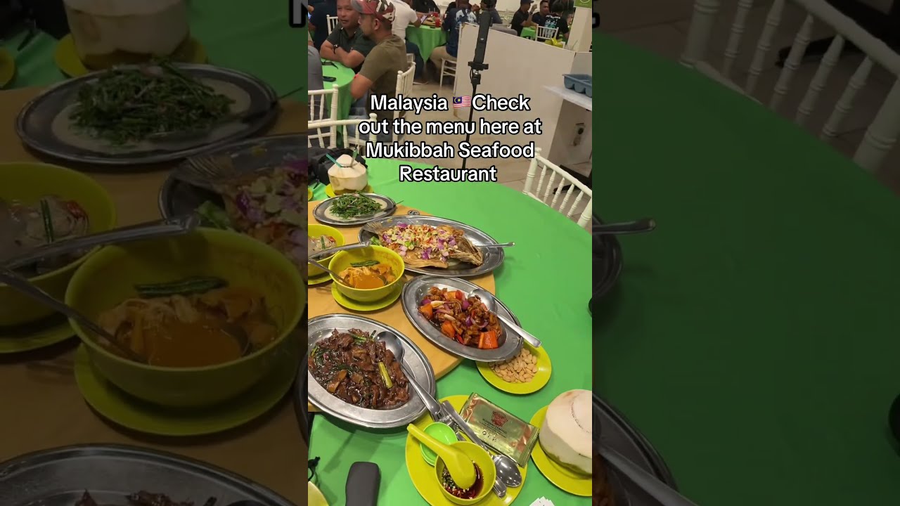 In Malaysia At Muhibbah Seafood Restaurant Check Out The Menu Malaysiafoodie Visitmalaysia2026