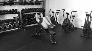 Incline Bench Reverse Crunch