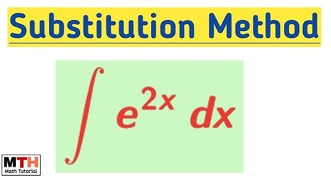 Integration of e^2x  | Integral of e^2x | Integration of exponential function