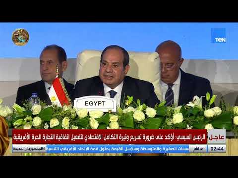 السيسي يدعو لتعزيز جهود منع النزاعات وتطوير آليات الإنذار المبكر في أفريقيا