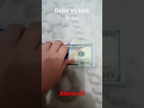 Dolar vs türk lirası #shorts