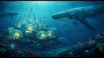 Future City 3500 | The Underwater World | Sci-Fi AI Short Film (4K) 🌊🤖✨