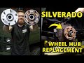 How to replace 20142019 silverado wheel bearing  kryptonite best wheel hub sierra tahoe suburban