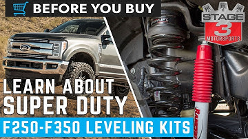Before You Buy: F250 / F350  Leveling Kits