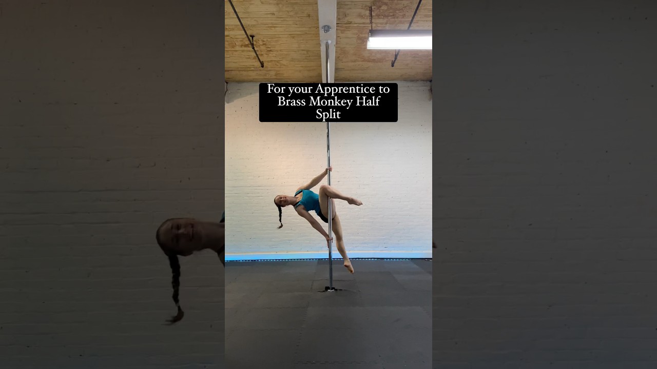 Как делать движения на пилоне Apprentice и Brass Monkey // Обучение танцу на пилоне 